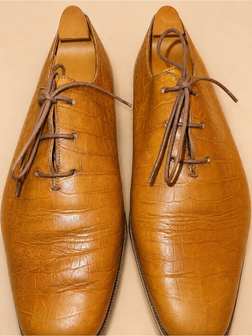 Berluti Alessandro Démesure Crocodile leather Oxford shoes